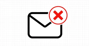 メール不達のアイコン